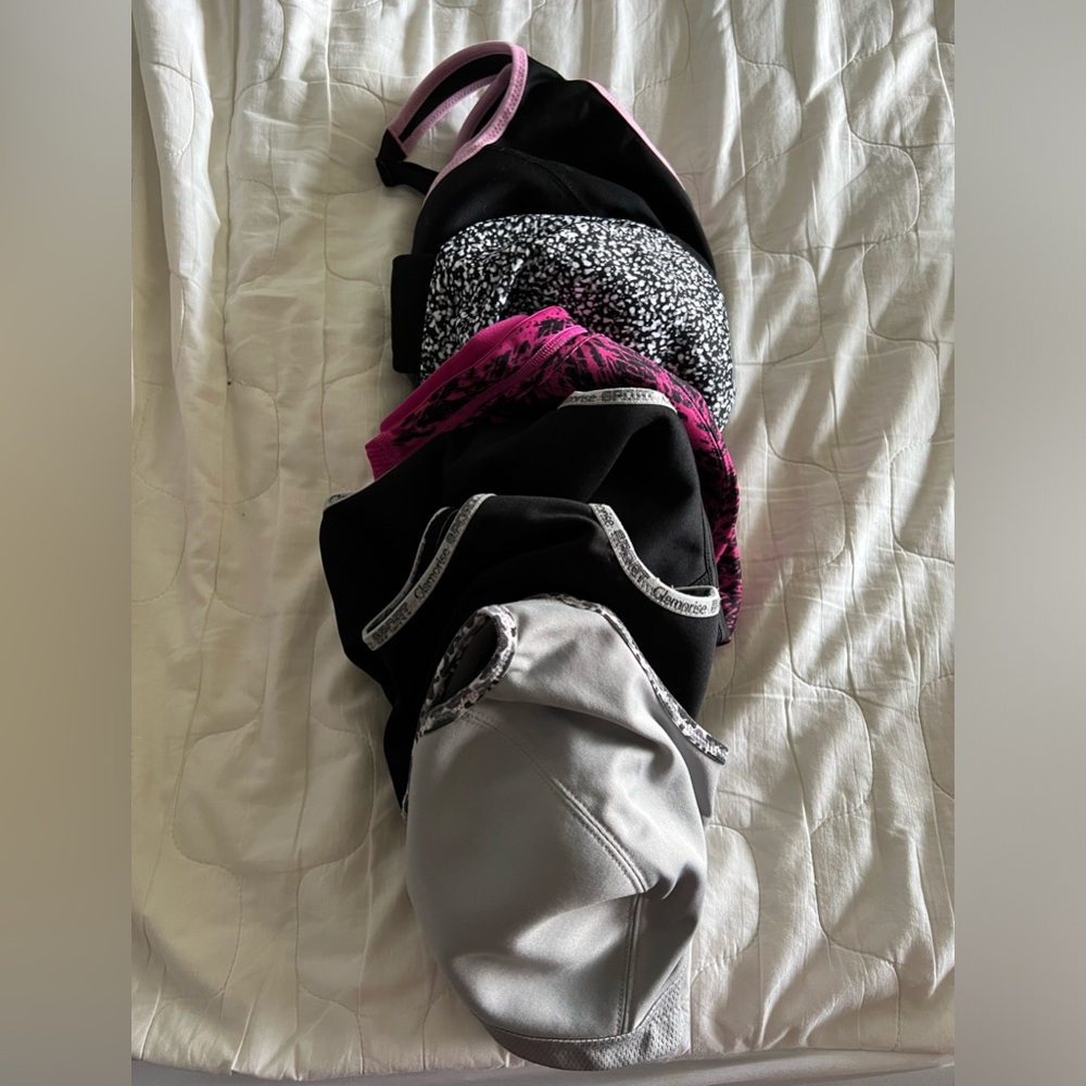 LOT Glamorise No Bounce Sports Bras 36G